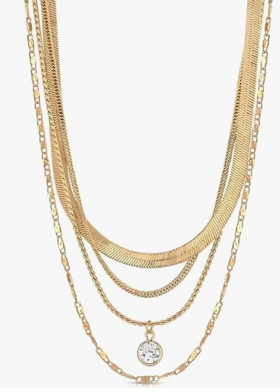 Ettika Chains Layered Necklace